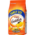 Goldfish Crackers, Flavor Blasted Xtra Cheddar Crackers, Family Size, 10 Oz Bag