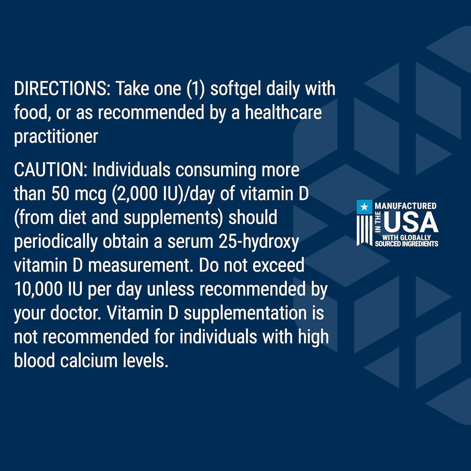 Life Extension Vitamin D3 125 Mcg (5000 IU), Bone Health, Brain Performance, Immune System Support, Gluten-Free, Non-Gmo, Once Daily, Two-Month Supply, 60 Softgels