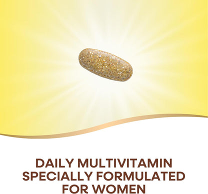 Nature'S Way Alive! Women'S Daily Ultra Multivitamin, High  Formula, Promotes Energy Metabolism and Muscle Function*, Women'S Vitamins, Methylated Vitamin B12, 60 Tablets