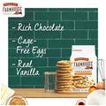 Pepperidge Farm Farmhouse Thin & Crispy Toffee Milk Chocolate Cookies, 6.9 Ounce Bag