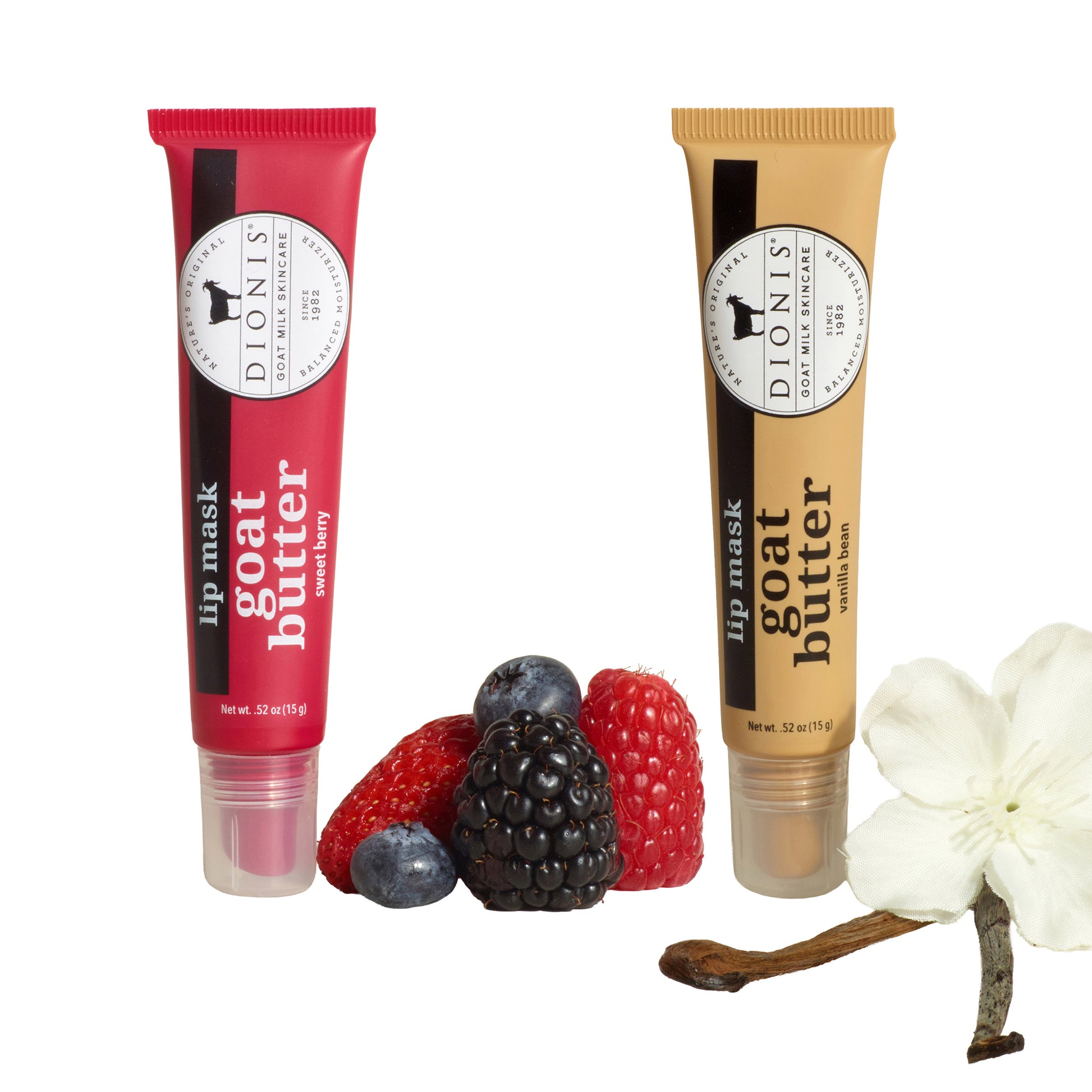 Dionis Goat Butter Lip Mask 0.52 Oz, 2-Pack