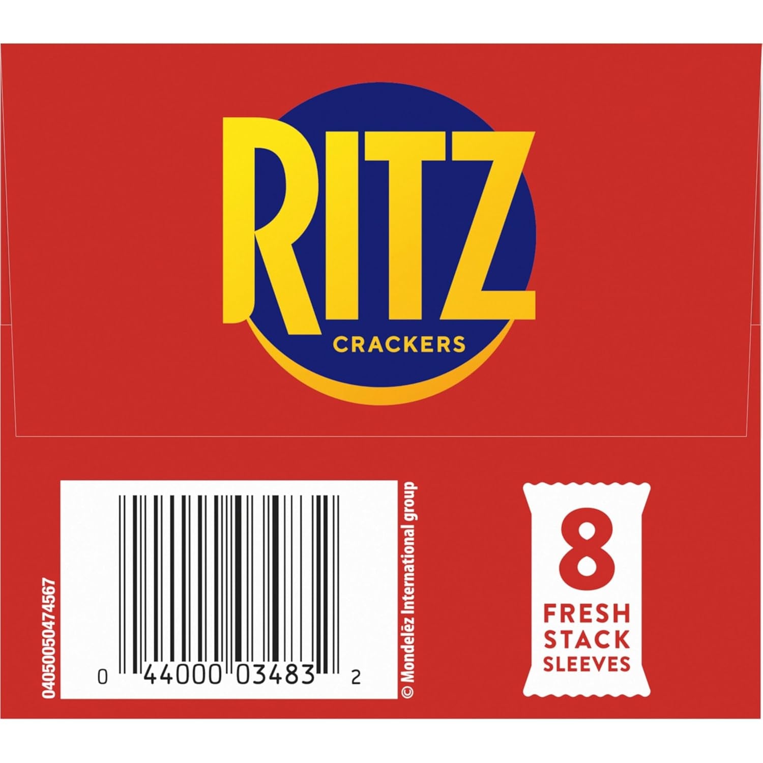 RITZ  Stacks Whole Wheat Crackers 8 Ct, Case of 6