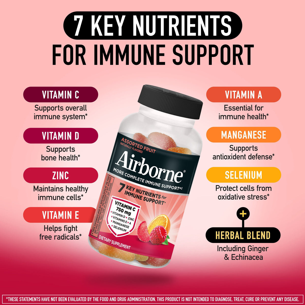 Vitamin C Immune Support Gummies, 750 Mg, 75 Ct.