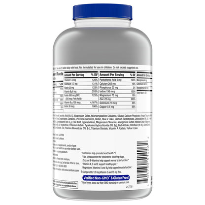 Centrum Silver Men'S 50+ Multivitamin, 275 Tablets