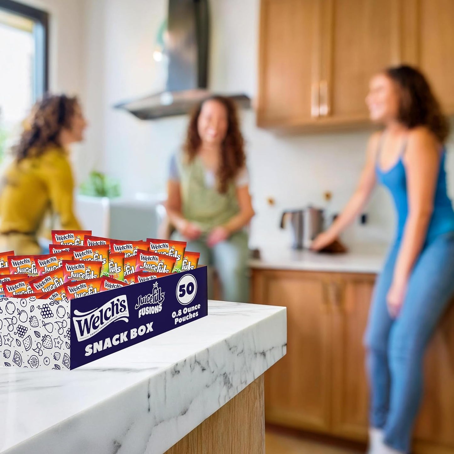 Welch'S Fruit Snacks, Assorted Fruit Flavor, 0.8Oz Case of 50