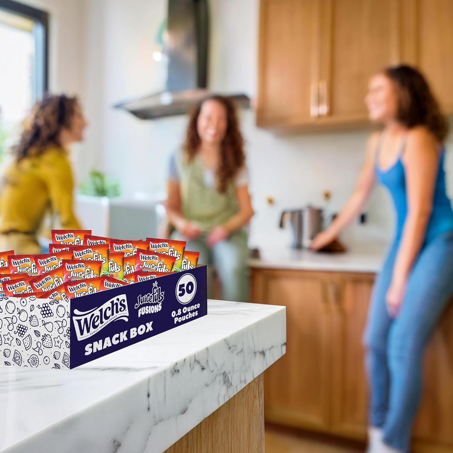 Welch'S Fruit Snacks, Assorted Fruit Flavor, 0.8Oz Case of 50