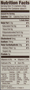 Back to Nature Gluten Free Crackers, Sea Salt & Cracked Black Pepper Rice Thins - Dairy Free, Non-Gmo, Made with Whole Grain Brown Rice Flour, Delicious & Quality Snacks, 4 Ounce​