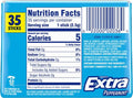 WRIGLEYS EXTRA PEPPERMINT CHEWING GUM SUGAR FREE STICK RP 35 CT