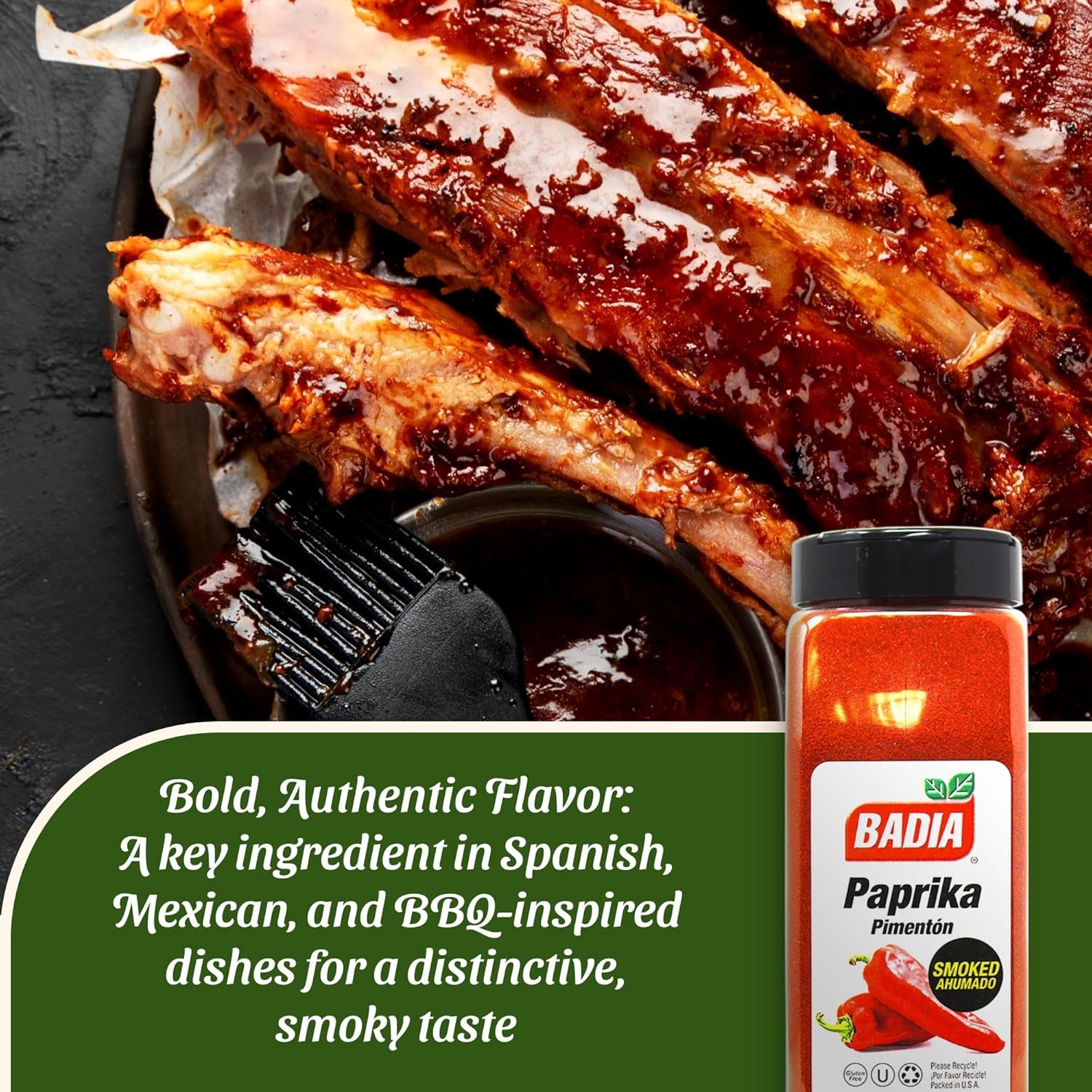 Badia Smoked Paprika, 16 Oz Case of 12