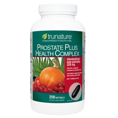 Trunature Prostate plus Health Complex, 250 Softgels
