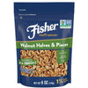 Fisher Chef'S Naturals Walnut Halves & Pieces 6 Oz, 100% California Unsalted Walnuts for Baking & Cooking, Snack Topping, Great with Yogurt & Cereal, Vegan Protein, Keto Snack, Gluten Free