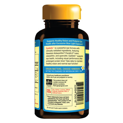 Eyeastin Hawaiian Astaxanthin, 120 Softgels