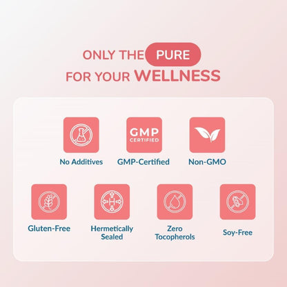 WELLNESS EXTRACT Eannatto Tocotrienols Vitamin E Supplements Tocopherol Free, Non-Gmo, Gluten Free & Antioxidant (125MG 60 Softgels)