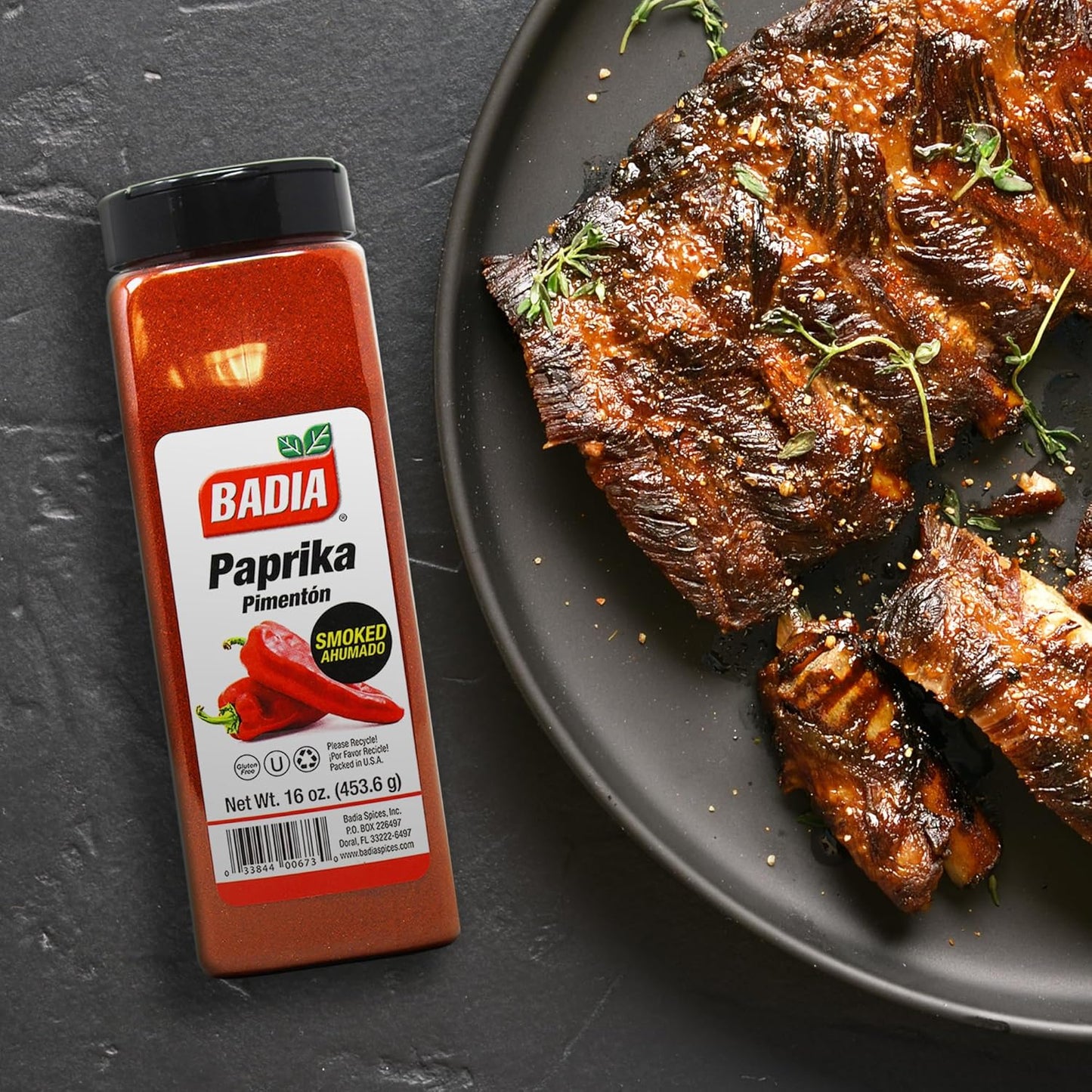 Badia Smoked Paprika, 16 Oz Case of 12