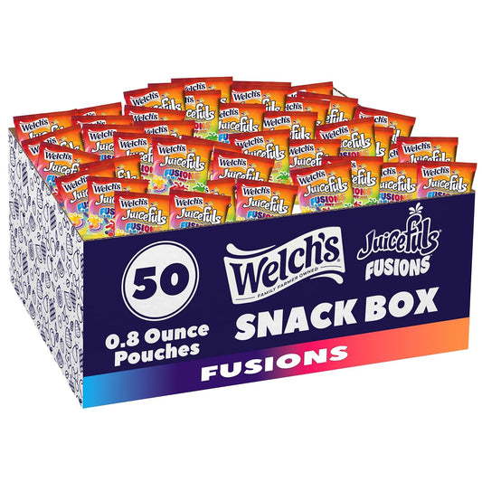 Welch'S Fruit Snacks, Assorted Fruit Flavor, 0.8Oz Case of 50
