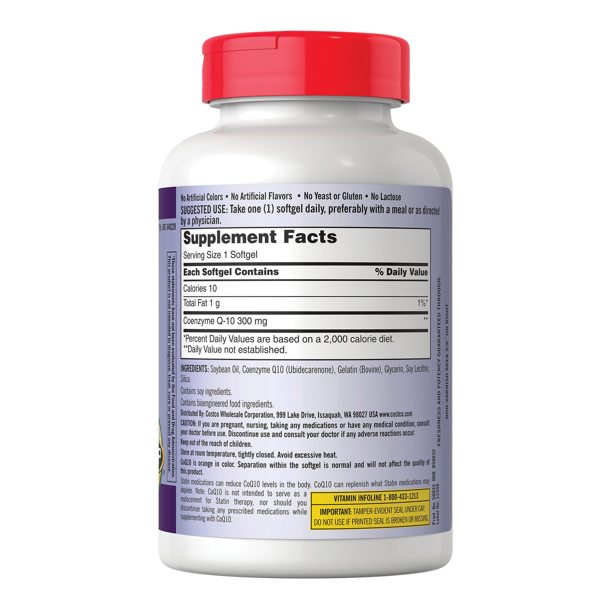 Kirkland Signature Coq10 300 Mg., 100 Softgels