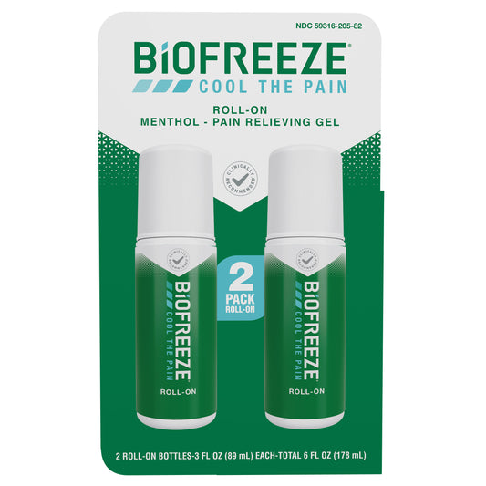 Biofreeze Pain Reliever, 6 Fluid Ounce Pack