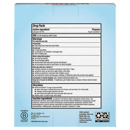 Icy Hot Lidocaine Roll-On, 3-Pack