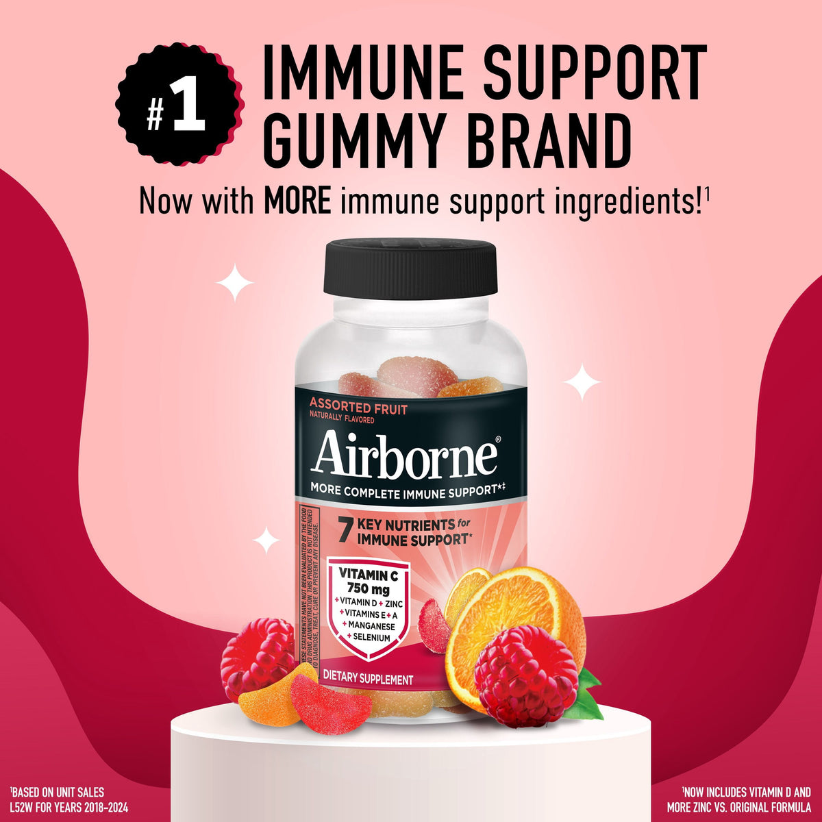 Vitamin C Immune Support Gummies, 750 Mg, 75 Ct.