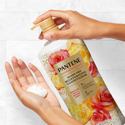 Pantene Essential Botanicals Moroccan Rose & Manuka Honey Conditioner, 38.2 Fl Oz