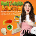 Fusion Select Halloween Eyeball Gummy Candy Spooky Gummies Candy Food Snacks - Creepy Party Bag Favors for Trick or Treat - Scary Novelty Chewy Bites