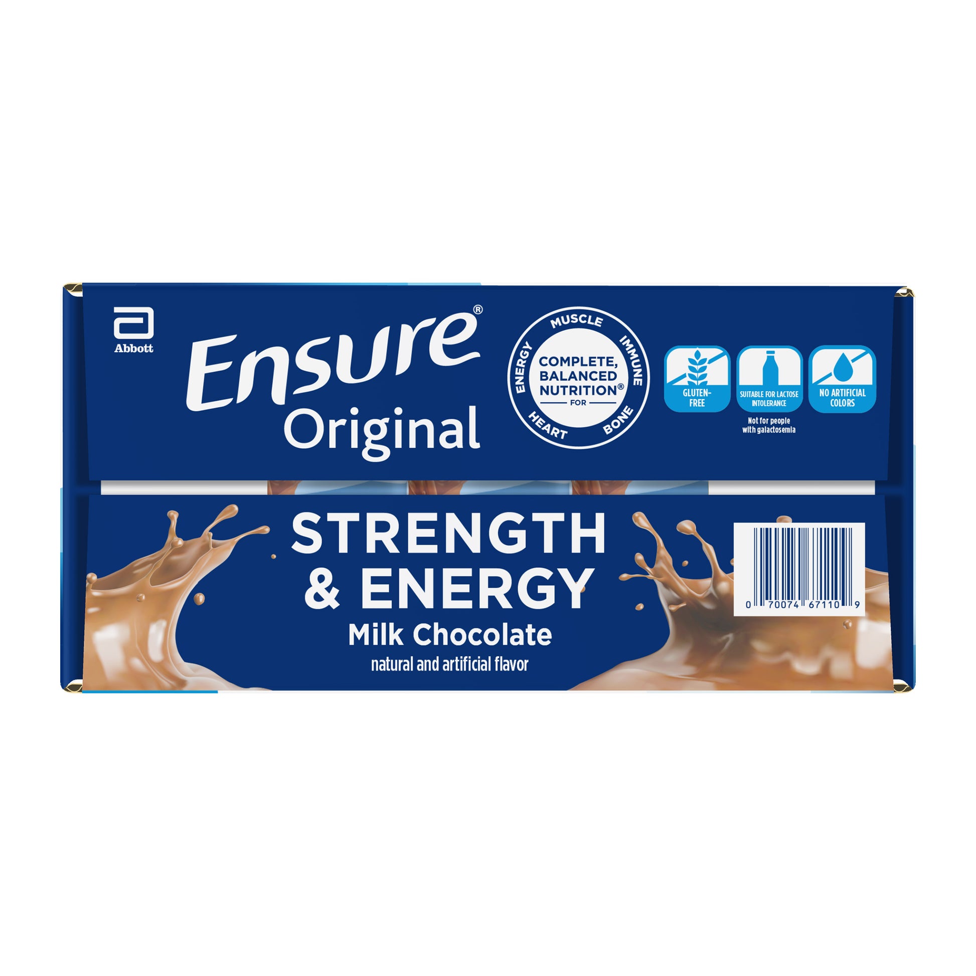 Ensure Original Nutrition Shake, Milk Chocolate, 8 Fl. Oz, 30-Pack