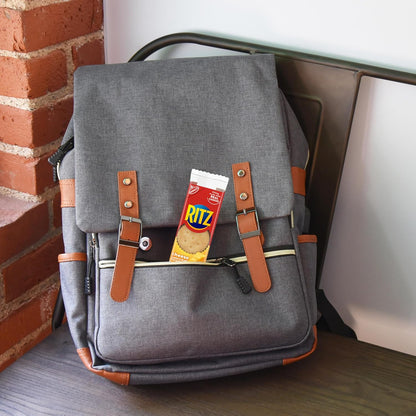 RITZ Cheese Sandwich Crackers, Lunch Snacks, 8 Ct. Case of 6