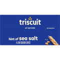 Triscuit Hint of Sea Salt Whole Grain Wheat Crackers, Vegan Crackers, 8.5 Oz