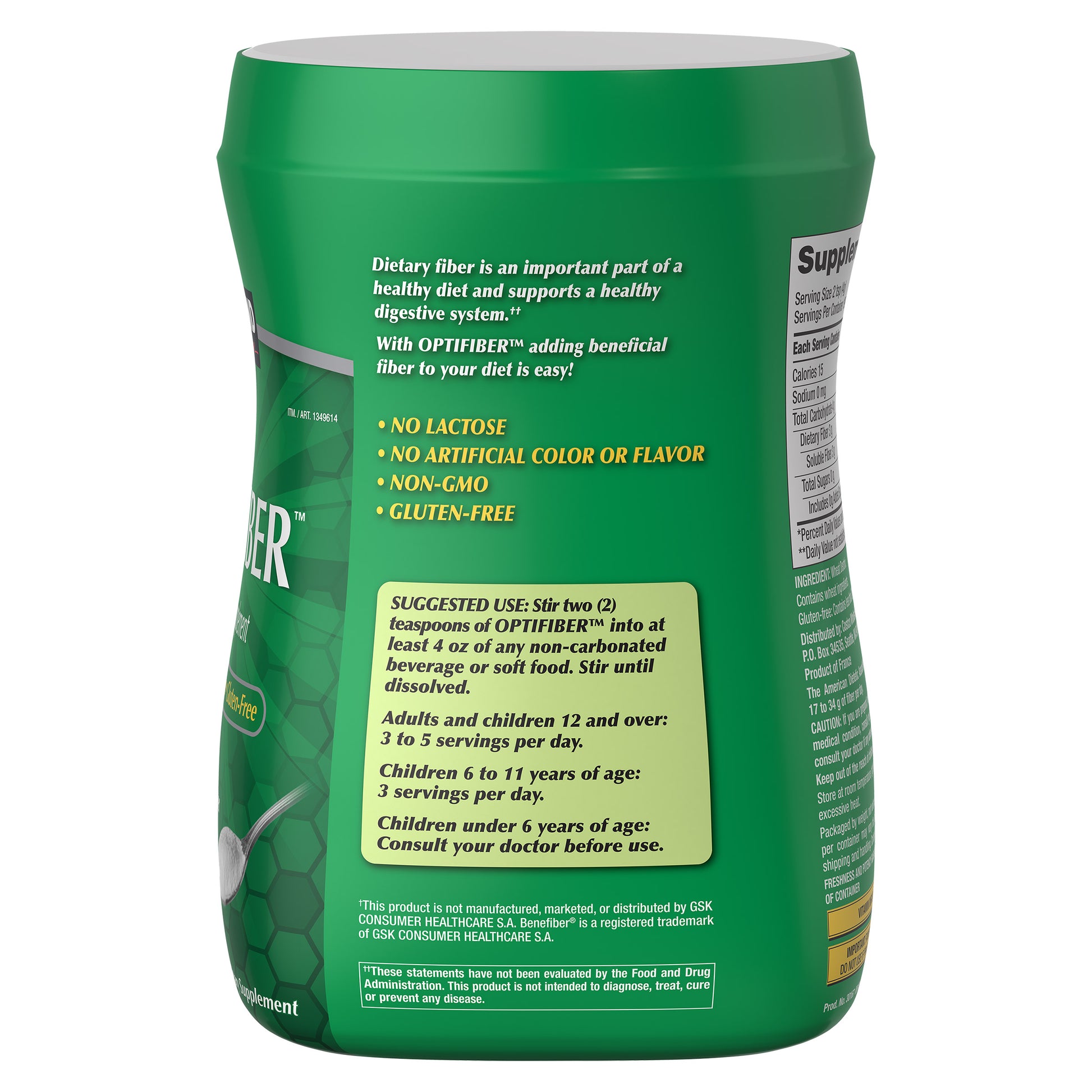 Kirkland Signature OPTIFIBER, 26.8 Ounces 190 Servings