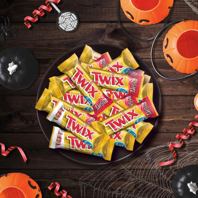 TWIX Fun Size Caramel Cookie Chocolate Candy Bars - 10.83 Oz Bulk Candy Bag