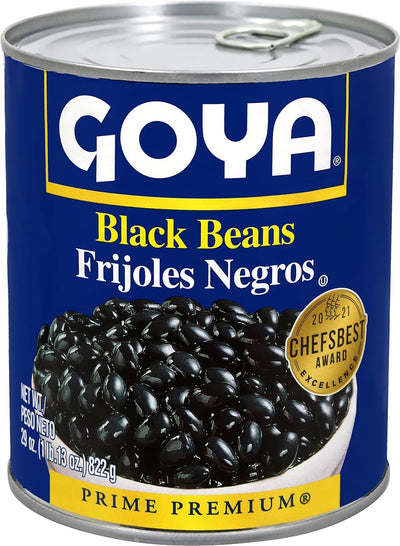 Goya Foods Black Beans, 29 Ounce