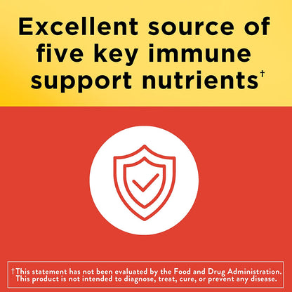 Nature Made Super C, Vitamin C and Zinc with Vitamin D3, Dietary Supplement for Immune Support, 60 Tablets, 60 Day Supply