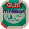 Mentos Pure Sugar-Free Chewing Gum with Xylitol, Spearmint, in a Recyclable 90% Paperboard Bottle, 80 Piece