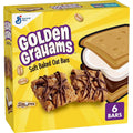 Golden Grahams S'Mores Soft Baked Oat Bars, Chewy Snack Bars, 6 Ct