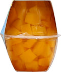 Dole Fruit Bowls Diced Peaches in 100% Juice Snacks, 4Oz 4 Total Cups, Gluten & Dairy Free, Bulk Lunch Snacks for Kids & Adults