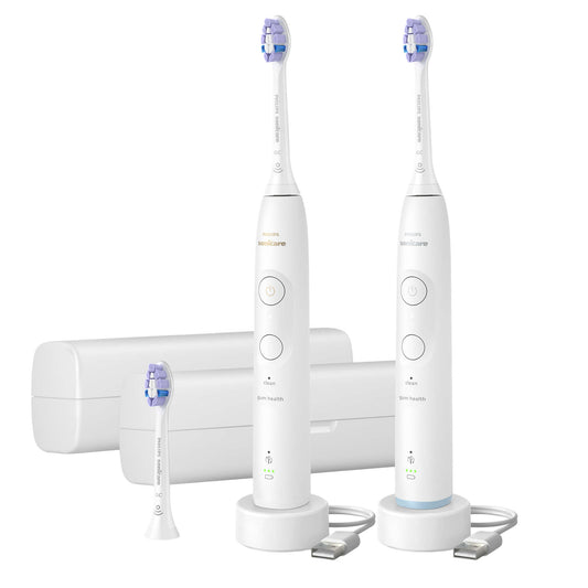 Philips Sonicare Advanced Clean Rechargeable Electric Toothbrush, 2-Pack