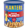PLANTERS Salted Cocktail Peanuts, 16 Oz. Resealable Jar - Cholesterol Free Heart Healthy Snack - a Good Source of Essential Nutrients - Premium Quality Peanuts - Kosher