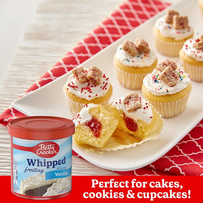 Betty Crocker Gluten Free Whipped Vanilla Frosting, 12 Oz.