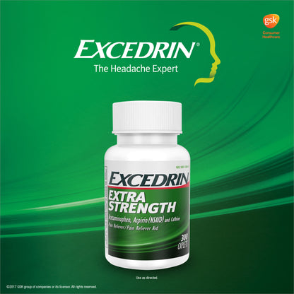 Excedrin Extra Strength for Headache Relief, 300 Caplets