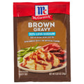 Mccormick. Brown 30% Less Sodium Brown Gravy Mix, 0.87 Oz Packaging may vary