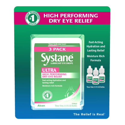 Systane ULTRA Lubricant Eye Drops, 30 Ml.
