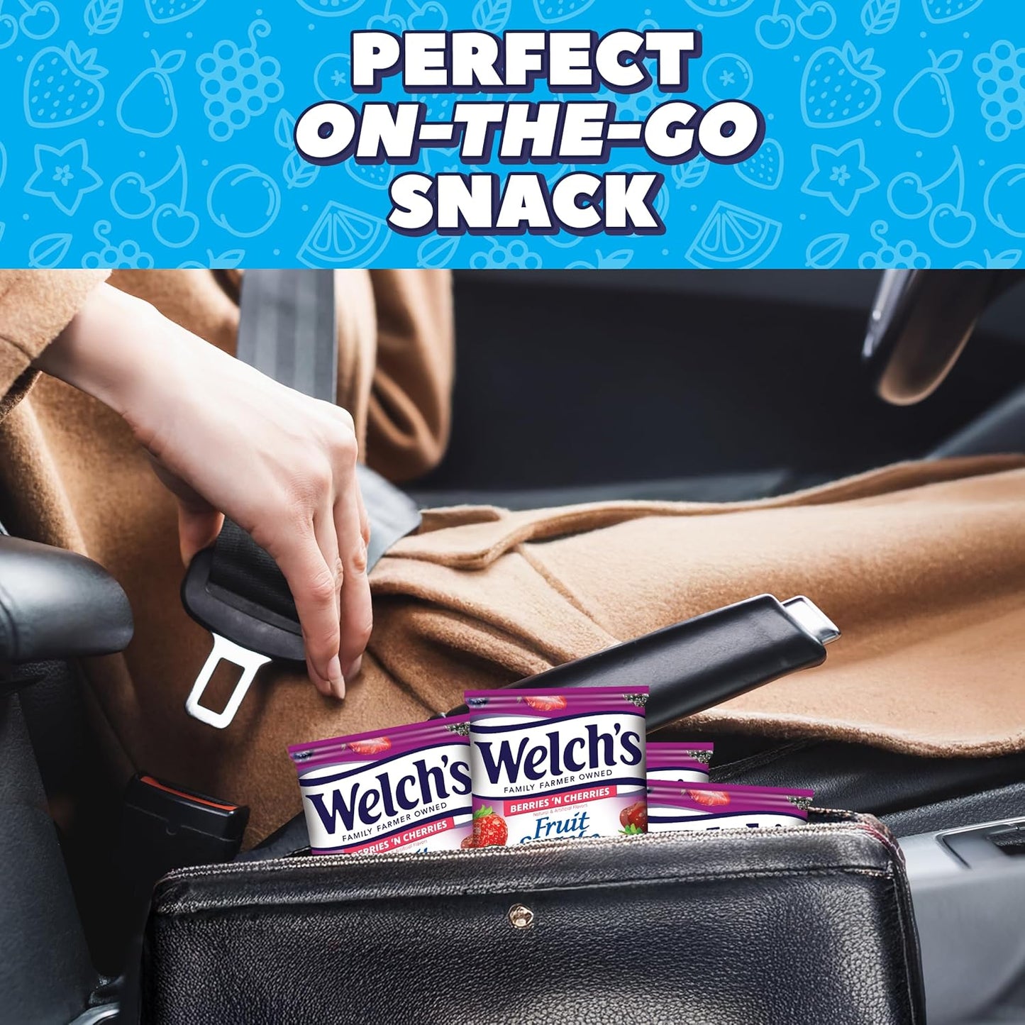 Welch'S Fruit Snacks, Mixed Fruit & Berries ', 0.8 Oz Case of 60