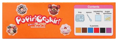 Kracie Popin' Cookin' DIY Candy Donuts Kit, No Bake, 1.4 Ounces (Pack of 5)