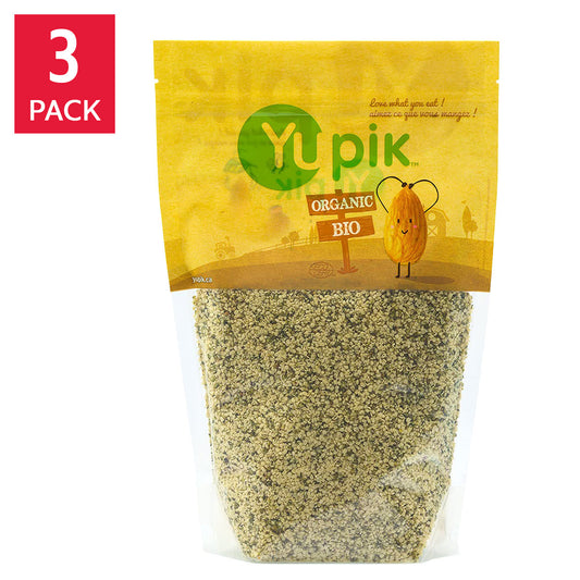 Yupik Organic Hulled Hemp Hearts 2.2 Lb 3-Pack