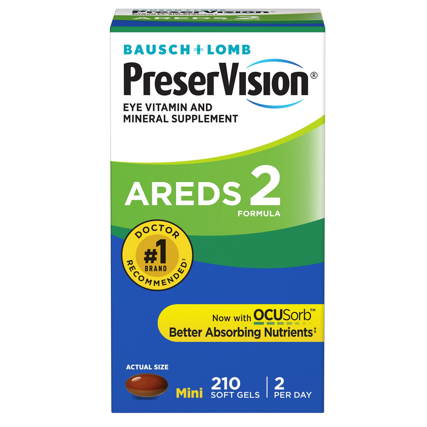 Preservision AREDS 2 Formula, 210 Soft Gels