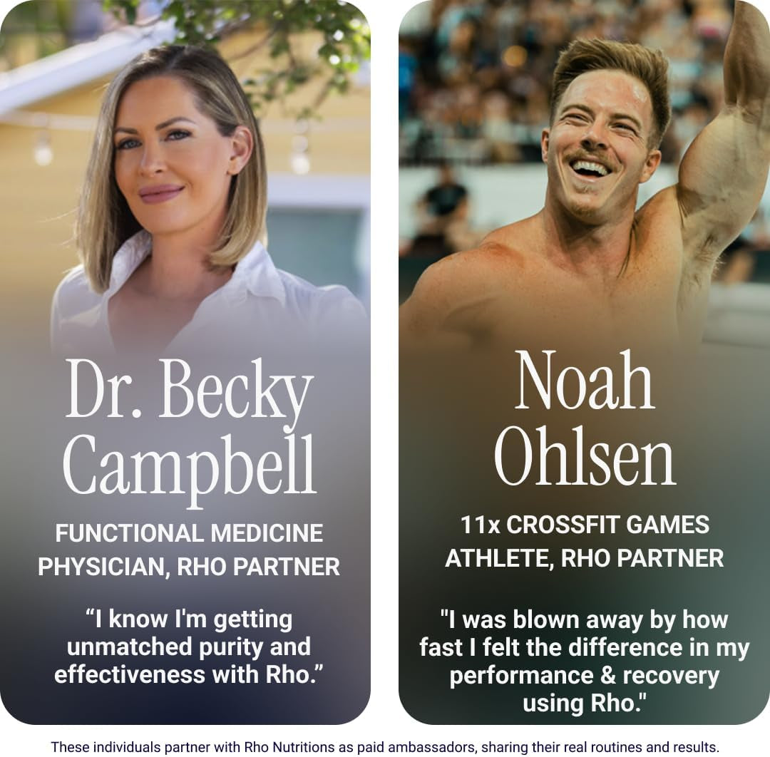 Rho Nutrition Liposomal NAD+ – Liquid Supplement Designed to Help Support Absorption – Active Form of NAD+ Helps Support Normal Cellular Health, Healthy Aging, Energy Metabolism and Overall Vitality