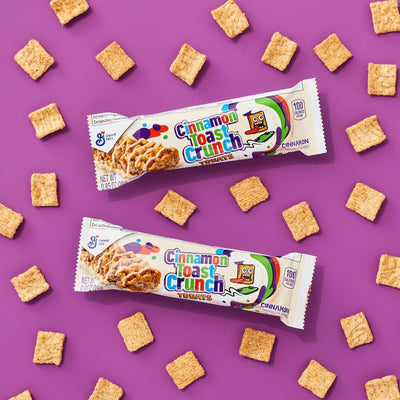 Cinnamon Toast Crunch Breakfast Cereal Treat Bars, Snack Bars, 8 Ct