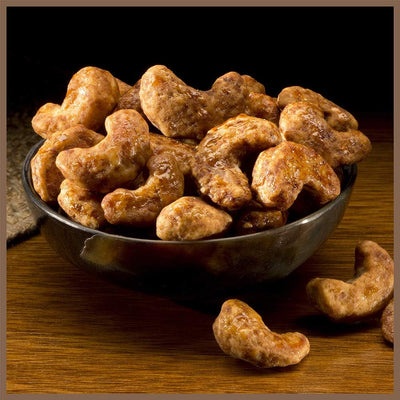 Squirrel Sweet Brown Butter Cashews, 3.5 Ounces, Gluten Free, Vegetarian