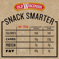 Old Wisconsin Turkey Sausage Snack Sticks, Naturally Smoked, Ready to Eat, High Protein, Low Carb, Keto, Gluten Free, 6 Ounce Resealable Package