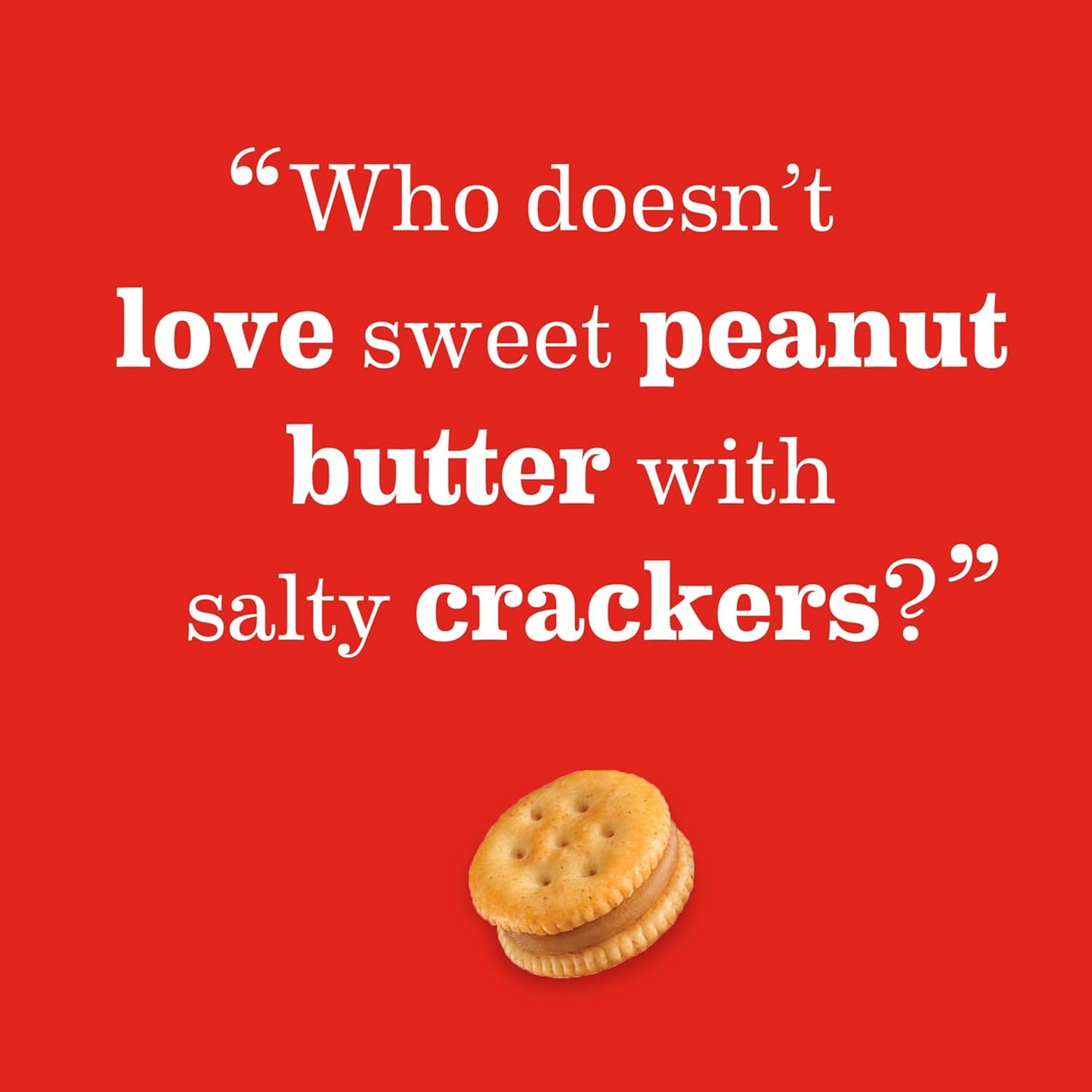 RITZ Bits Peanut Butter Sandwich Crackers, 3 Oz Bags Case of 12